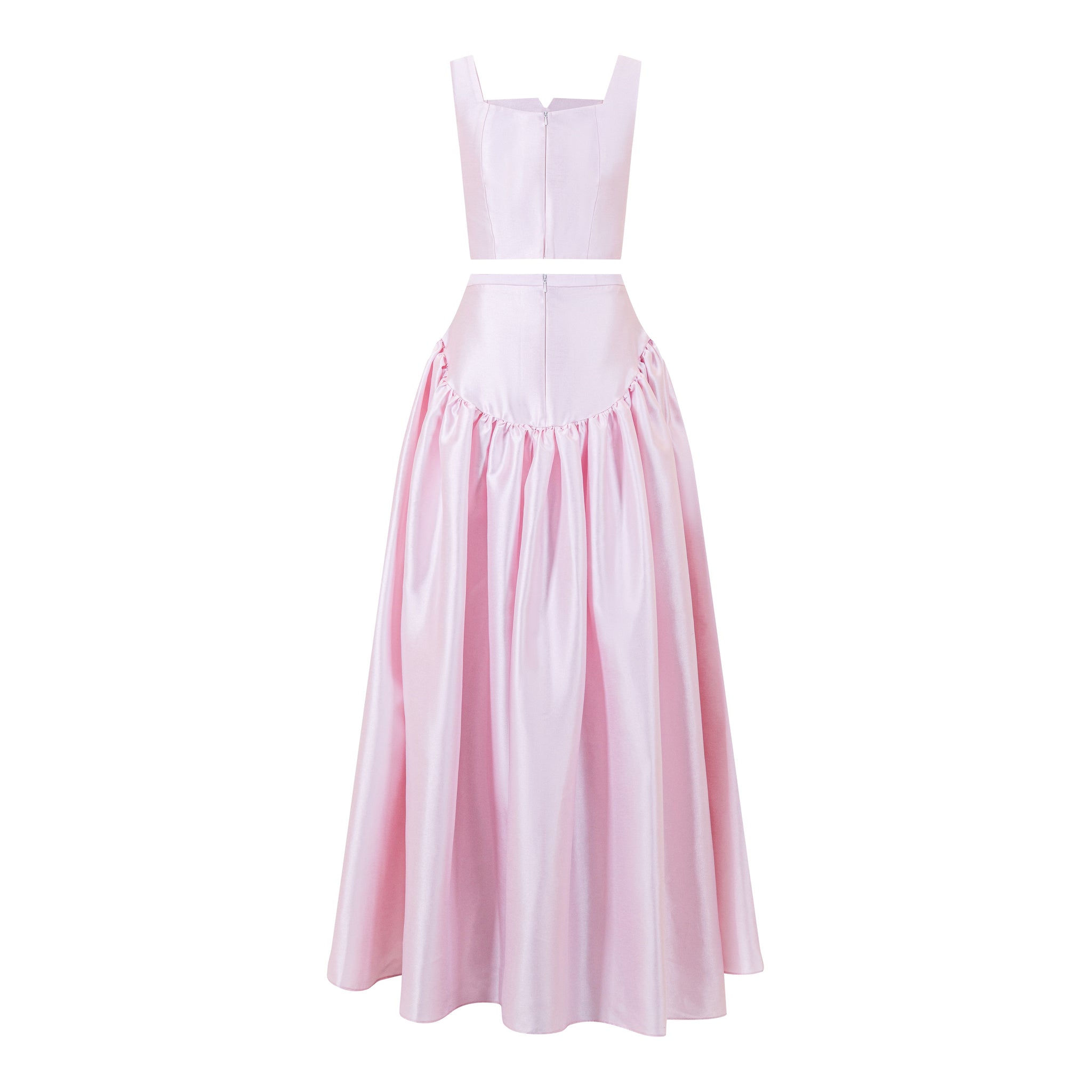 Crop Top And Full Skirt