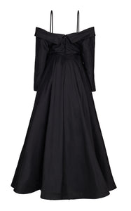 Black full ball gown