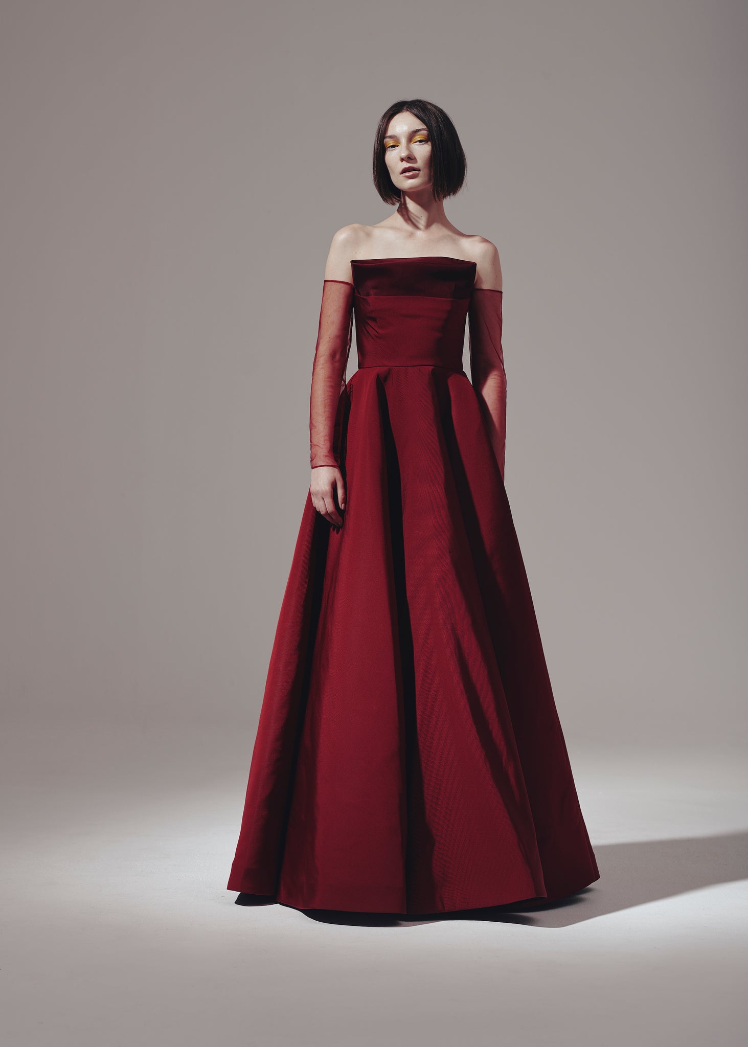 Off Shoulder Bustier Gown