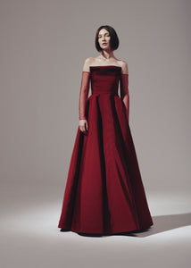 Off Shoulder Bustier Gown